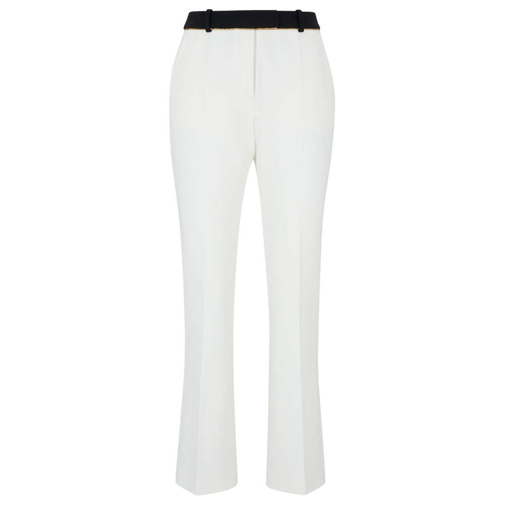 

Брюки Boss Regular-Fit With Cropped Bootleg Cut, белый