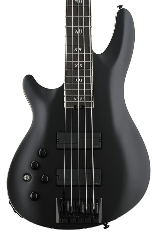 

Бас-гитара Schecter SLS Evil Twin-5 для левшей - черный матовый 1397
