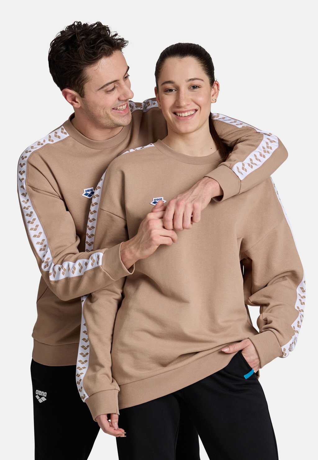 

Толстовка Arena UNISEX TEAM, цвет caramelo white caramelo