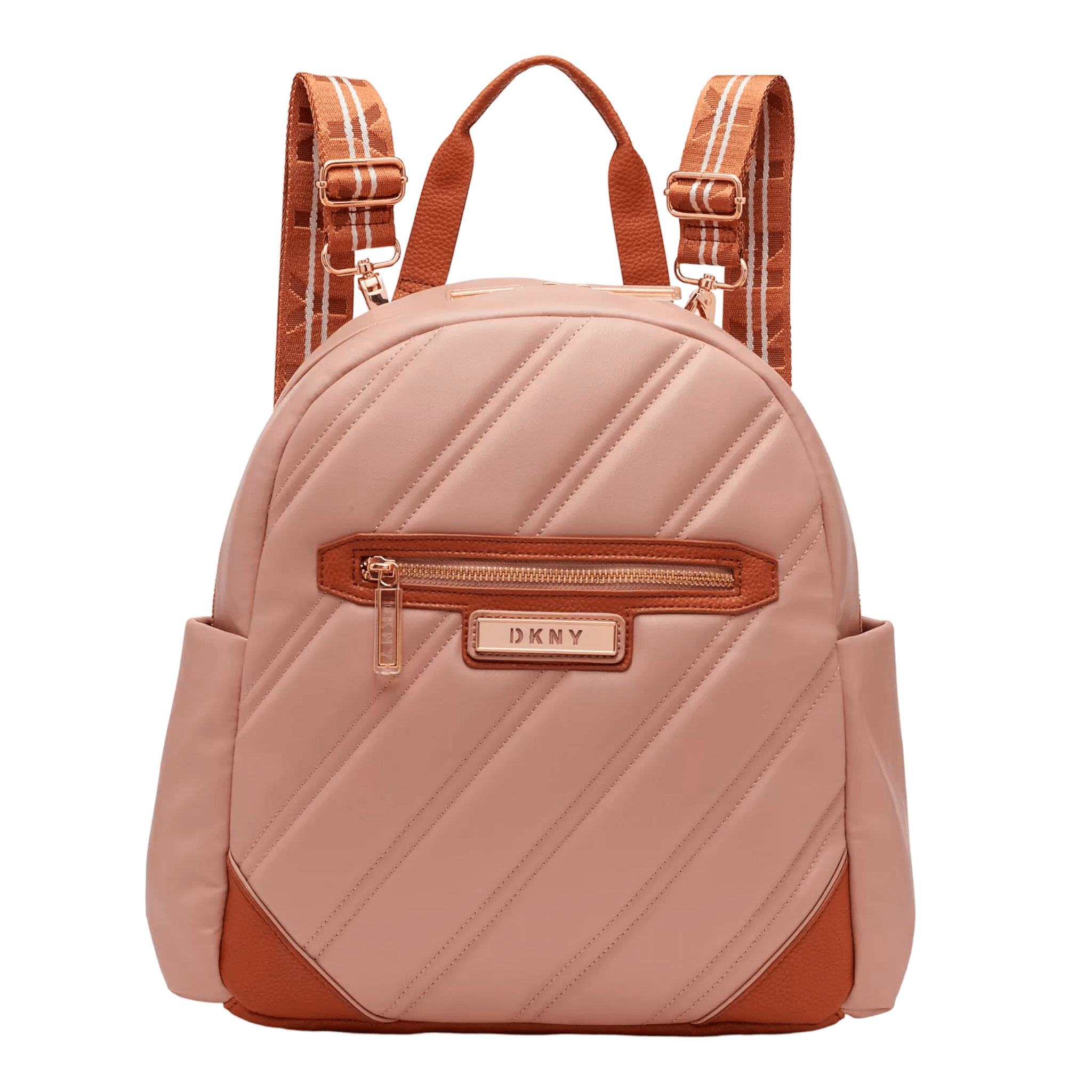 Рюкзак Dkny Bias 15 Carry-On, темно-розовый/коричневый