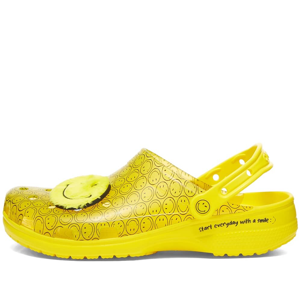 

Сандалии Crocs Classic Translucent Smiley Clog