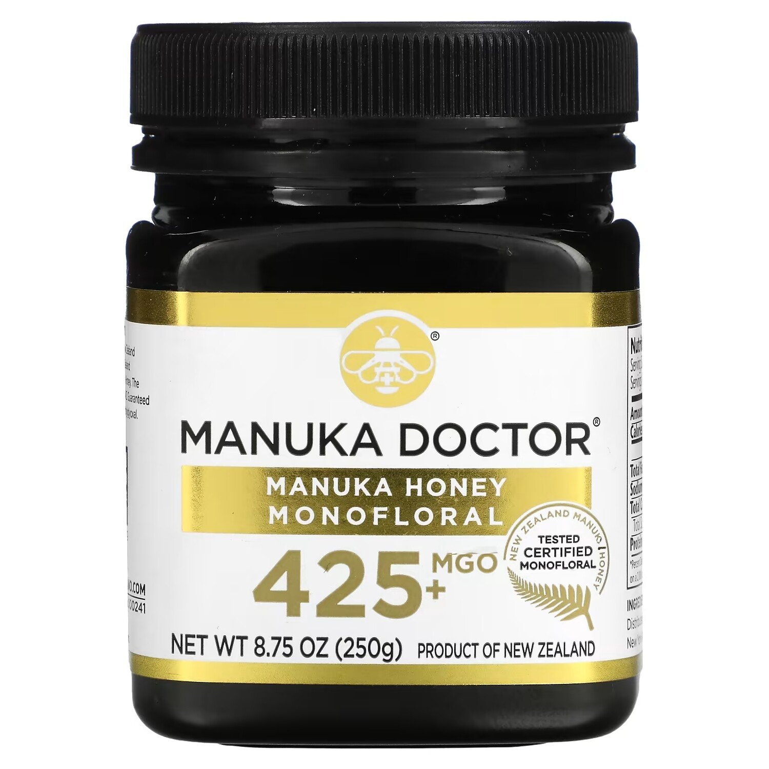 

Manuka Doctor Монофлорный мед манука MGO 425+, 250 г