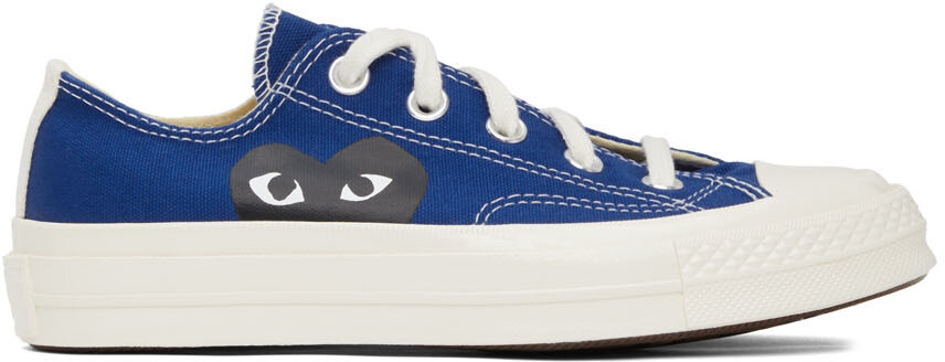

Синие низкие кроссовки Converse Edition Half Heart Chuck 70 Comme des Garçons Play
