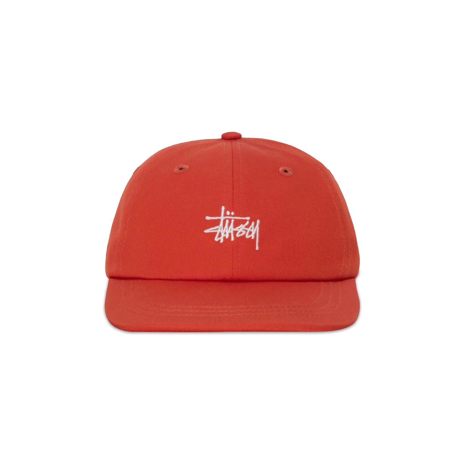 

Кепка Stussy Basic Stock Low Pro, цвет Blood Orange