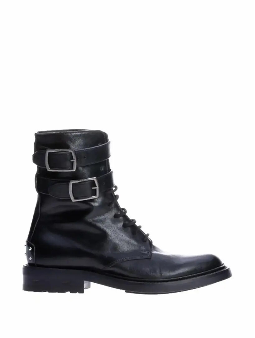 

Кожаные байкеры Saint Laurent