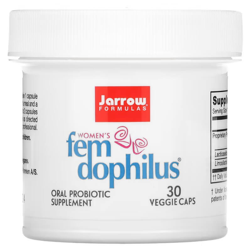 Пробиотик для женщин Jarrow Formulas, 30 капсул пробиотик для женщин jarrow formulas 5 млрд кое 30 капсул