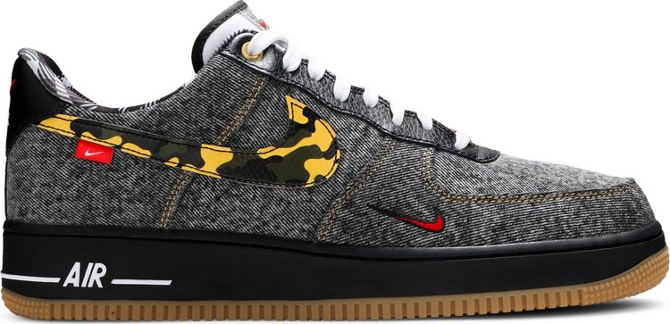 Denim nike air force 1 best sale