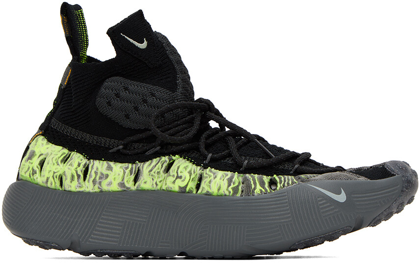 

Черно-серые кроссовки ISPA Sense Flyknit Nike