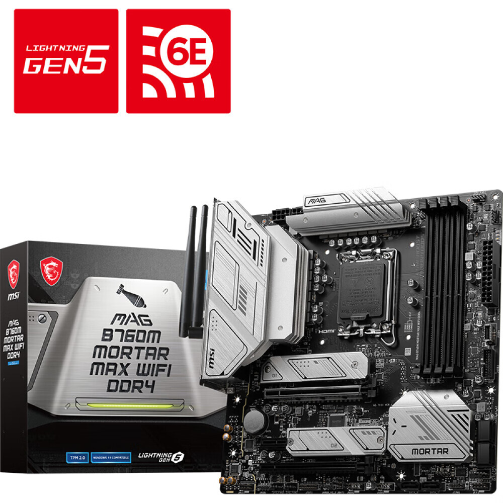 

Материнская плата MSI MAG B760M MORTAR MAX WIFI DDR4