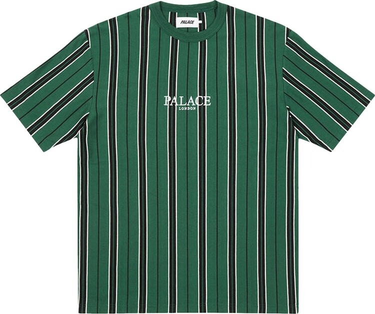 

Футболка Palace Vertical Stripe T-Shirt 'Green', зеленый