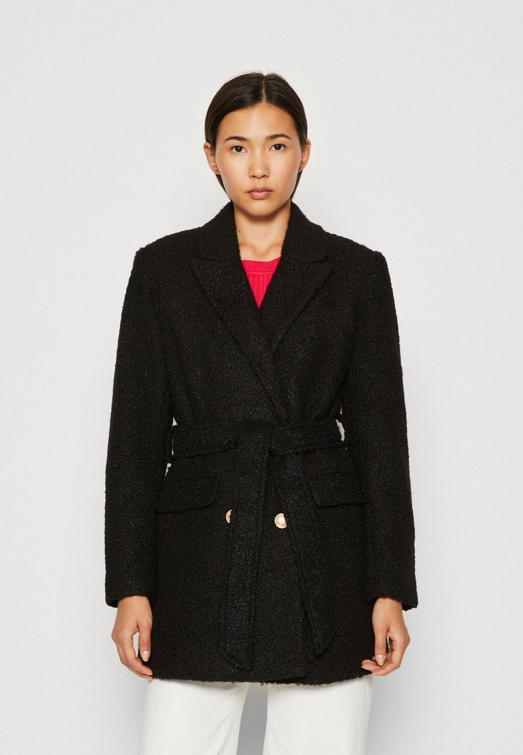 

Короткое пальто Onlpiper Dallas Belted ONLY, черный