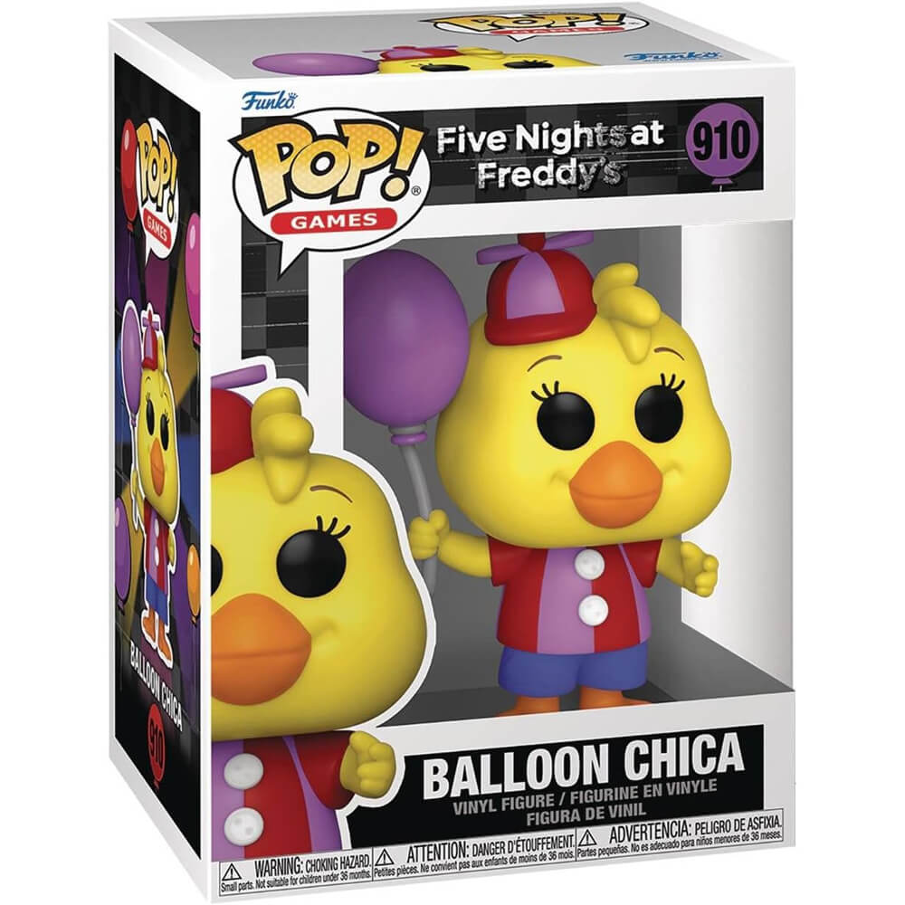оригинальный плюшевый аниматроник рекордная чика Фигурка Funko Pop! Five Nights at Freddy's - Balloon Chica
