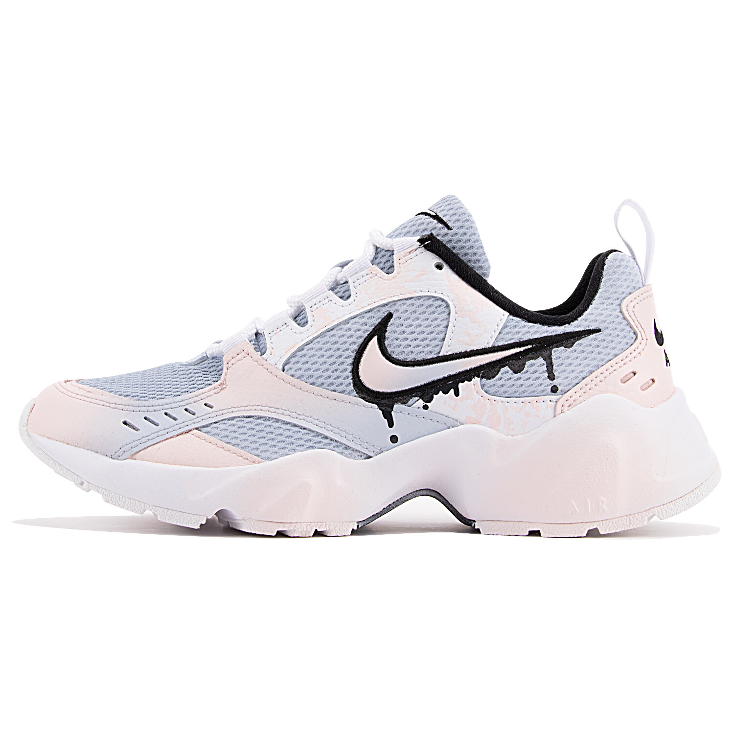 

Кроссовки Nike Air Heights Lifestyle Shoes Women's Low-top Gray/Pink, серый/розовый