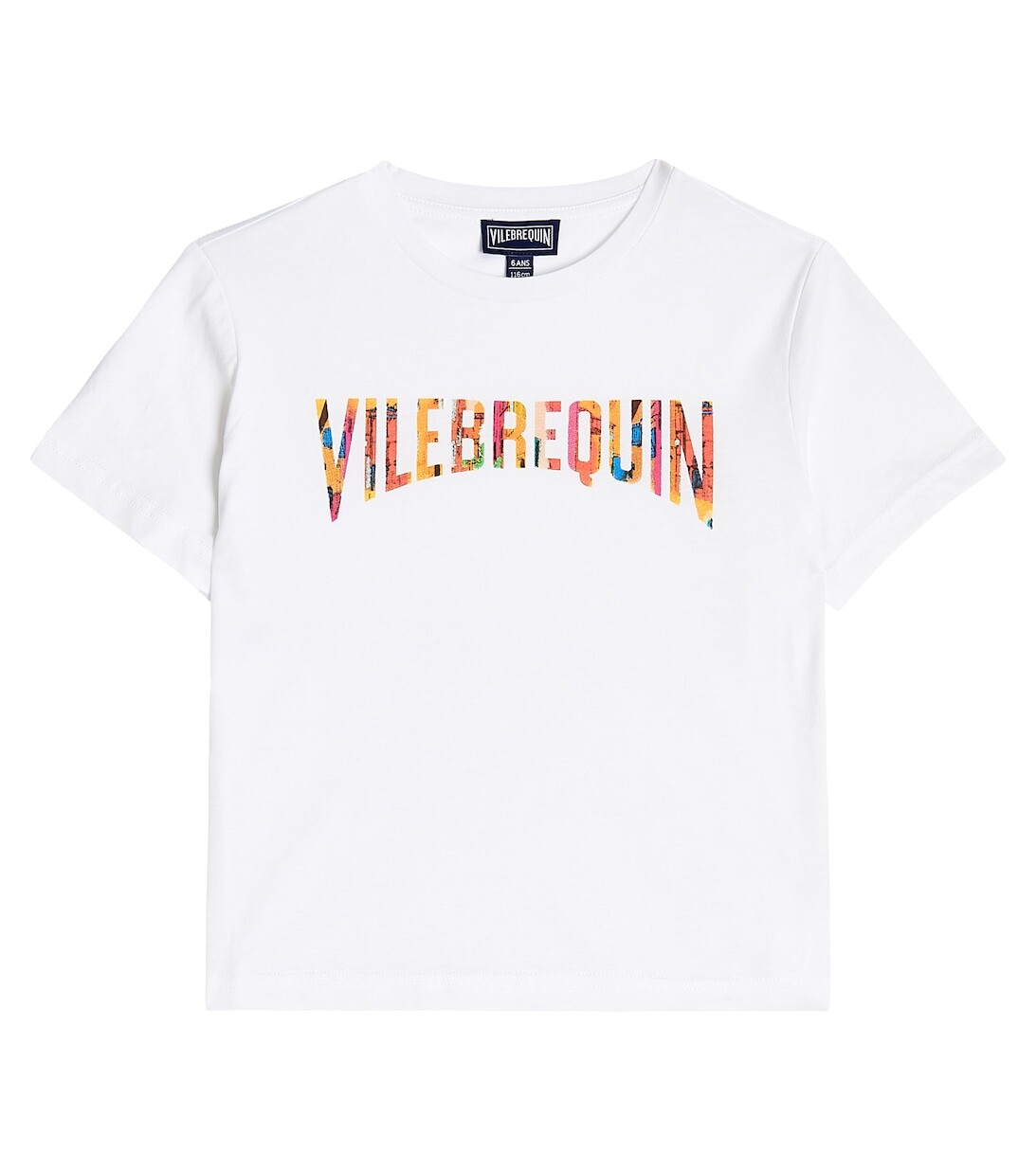 

Хлопковая футболка с логотипом Vilebrequin, белый