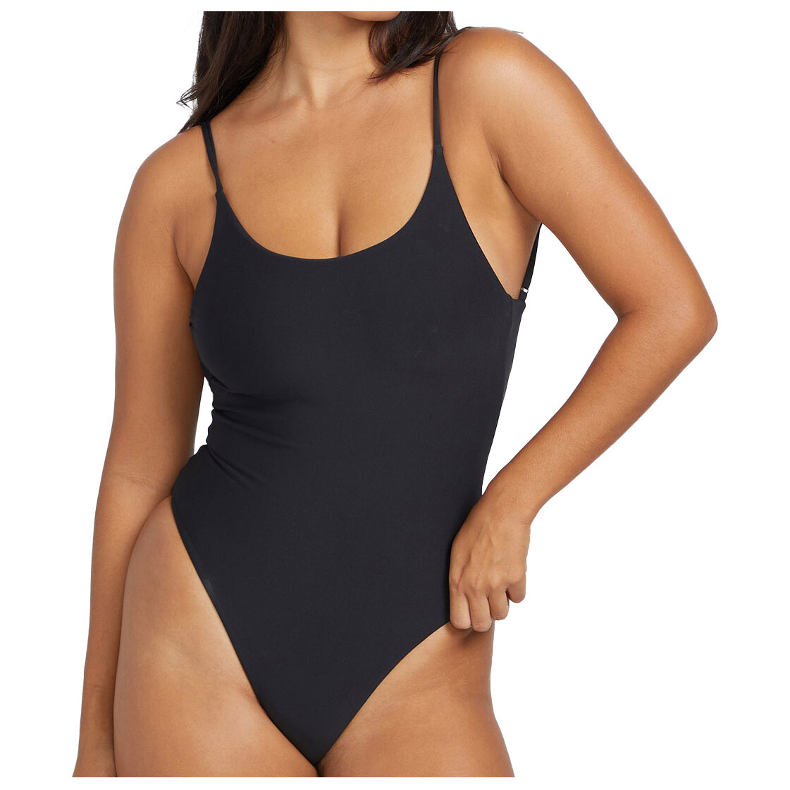 Купальник Volcom Women's Simply Seamless 1 Piece, черный