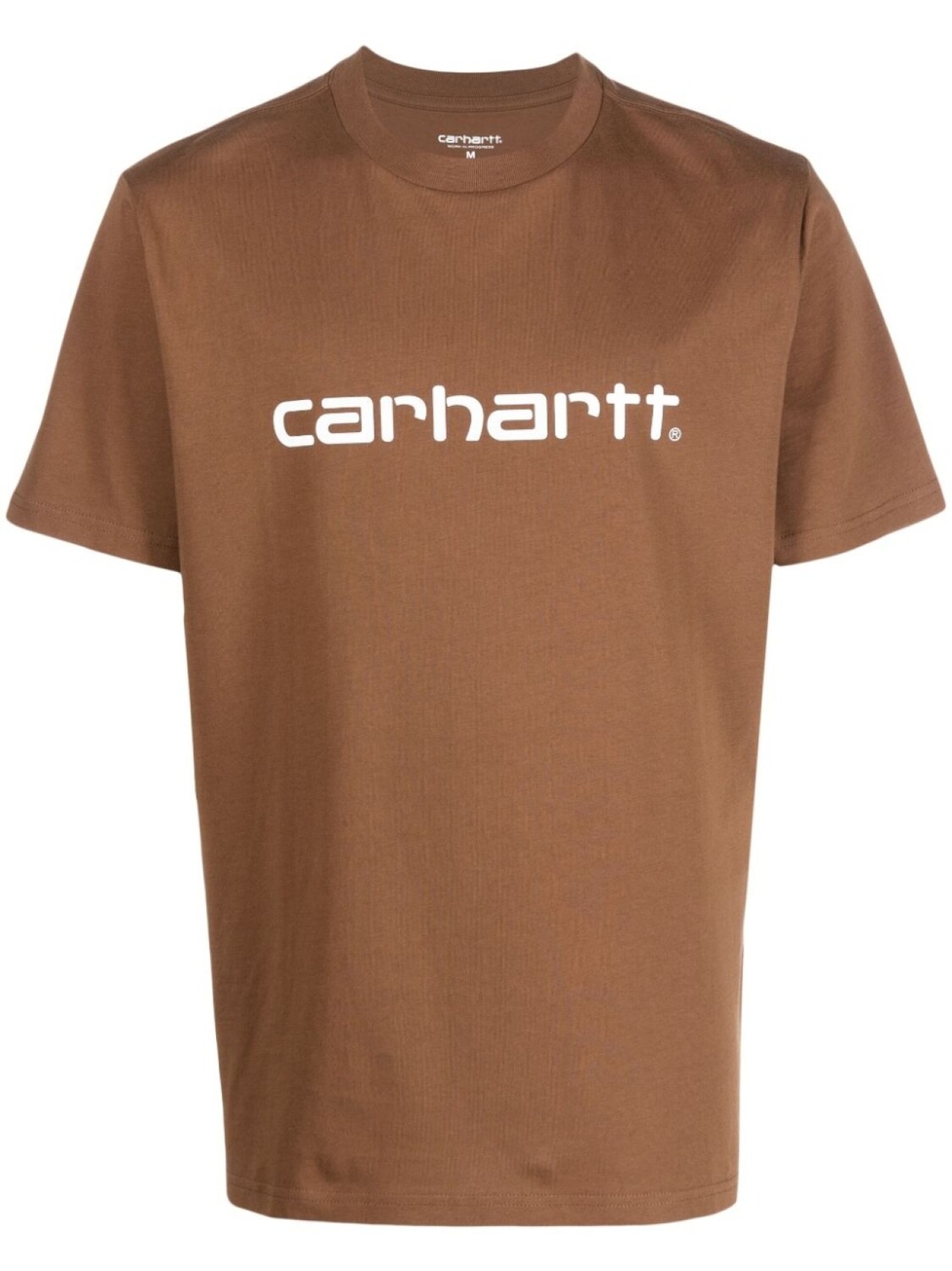 

Carhartt WIP футболка с логотипом, коричневый