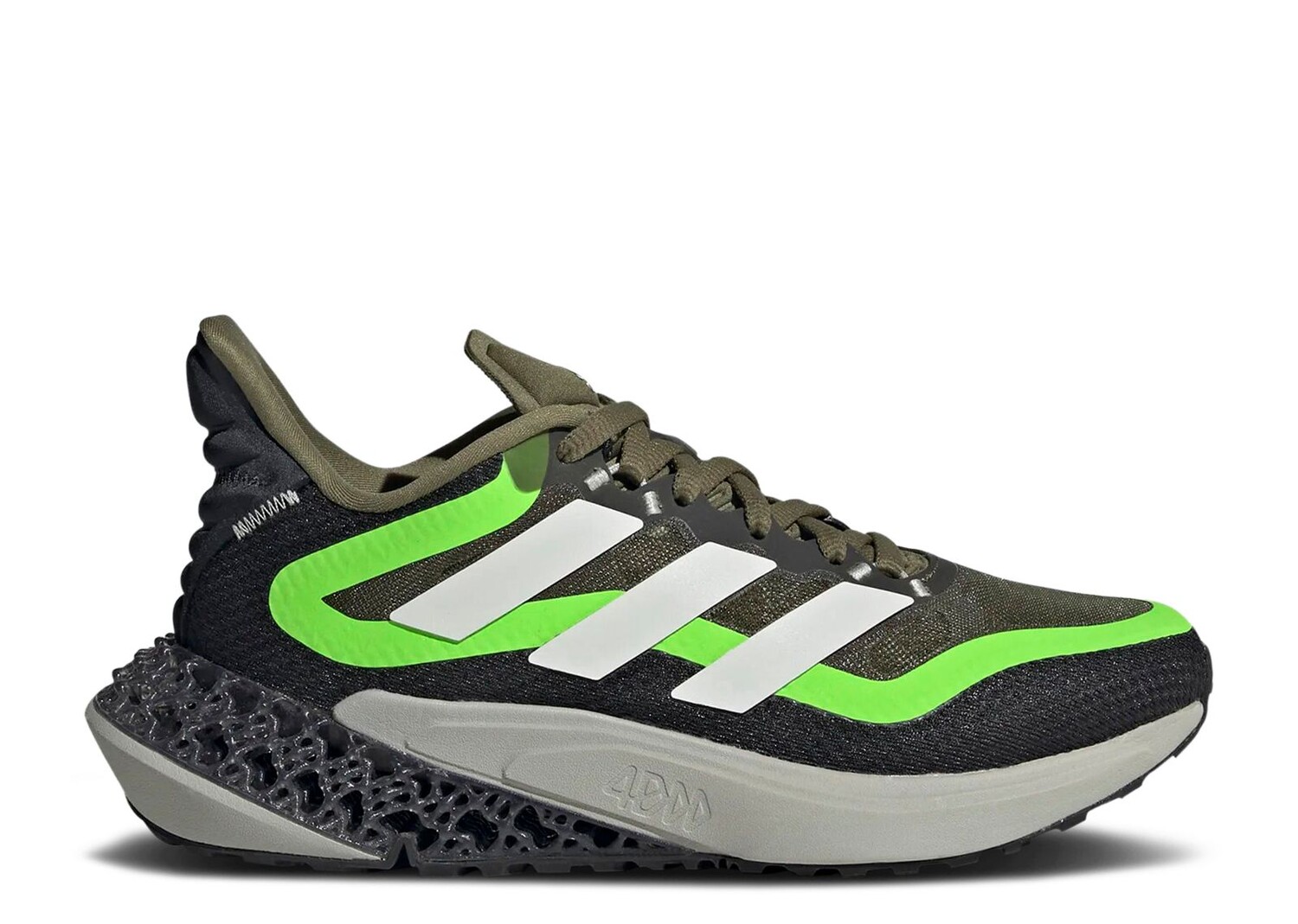 Кроссовки adidas 4Dfwd Pulse 2.0 J 'Focus Olive Solar Green, зеленый кроссовки adidas 4dfwd pulse j black signal green черный