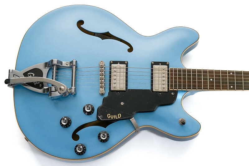 

Электрогитара Guild Starfire I DC Electric Guitar - Pelham Blue "Blue Light"