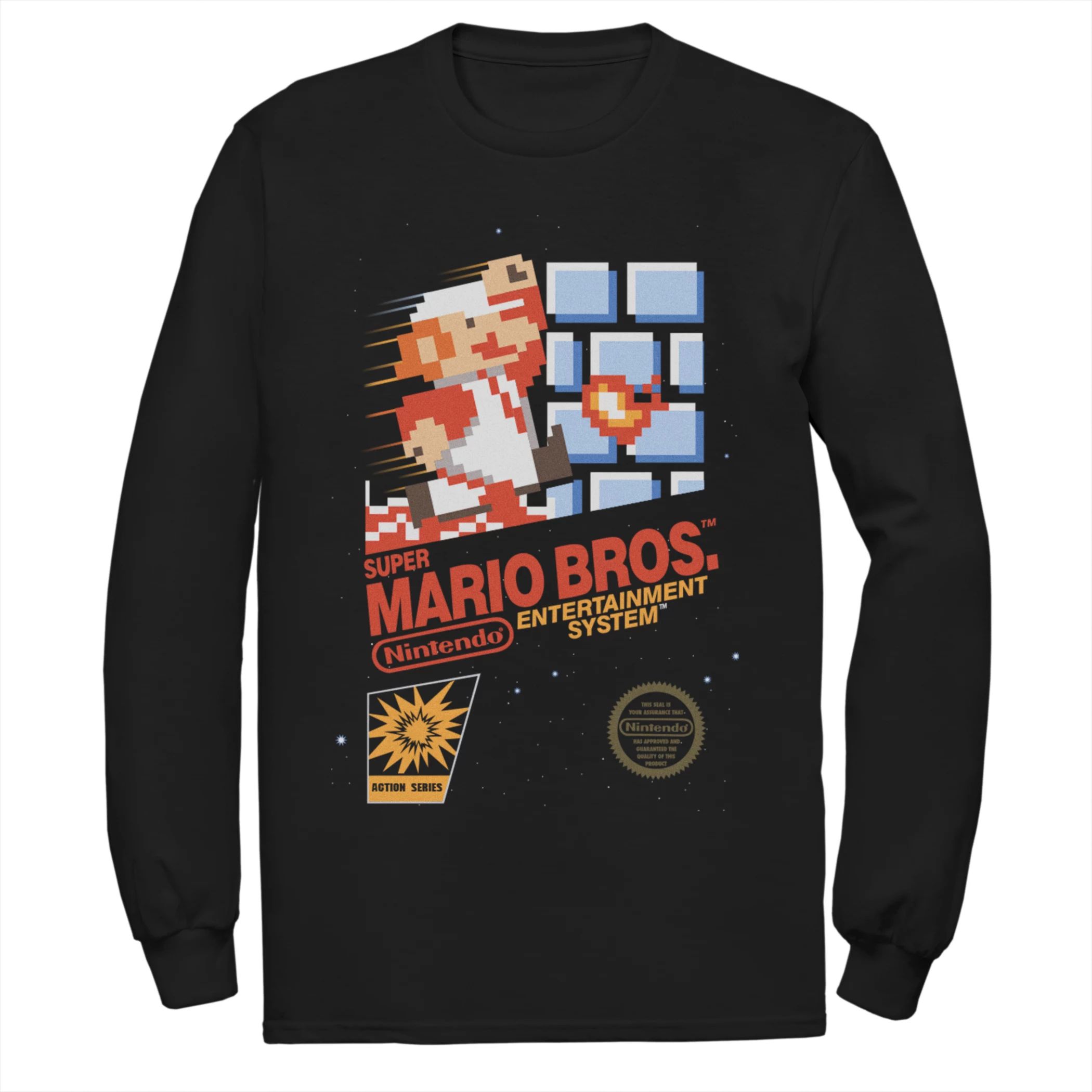 Мужская футболка Nintendo Super Mario Bros. Licensed Character игра для nintendo super smash bros