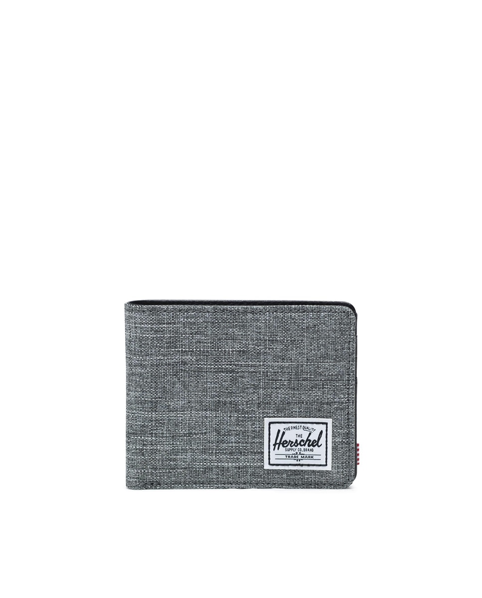 Мужской кошелек из серой ткани с несколькими карманами Herschel, светло-серый фляжка hank