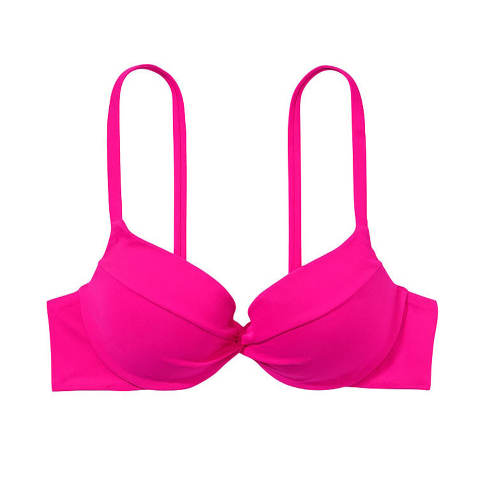 

Верх от купальника Victoria's Secret Swim Mix-and-Match Twist Removable Push-Up Bikini, розовый