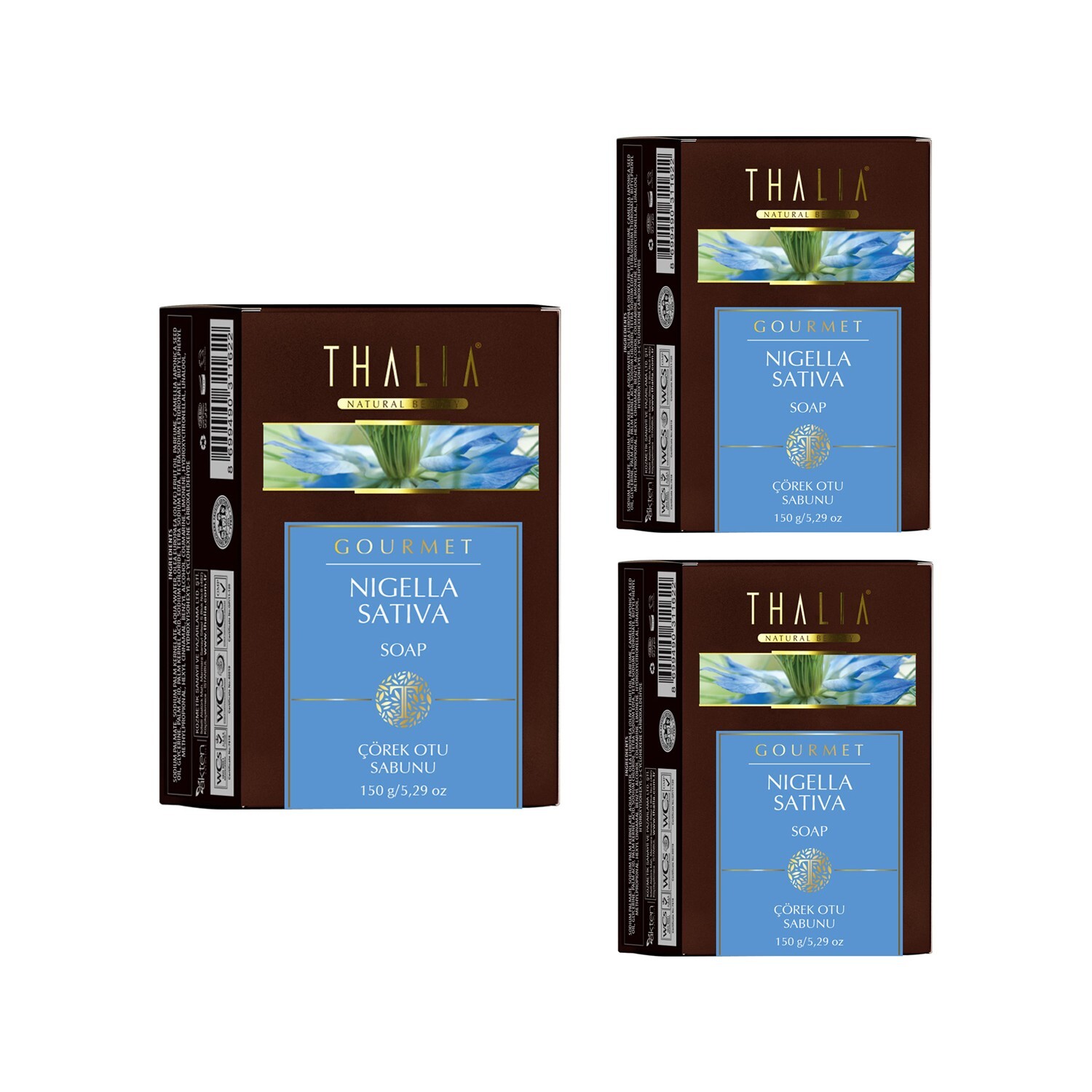 

Мыло Thalia с черным тмином - 150 г x 3 шт