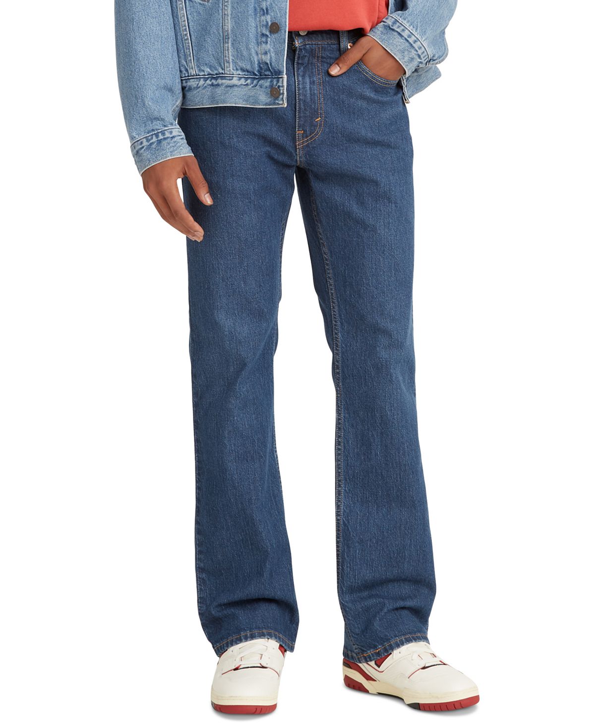 цена Мужские зауженные джинсы 527 bootcut Levi's, мульти