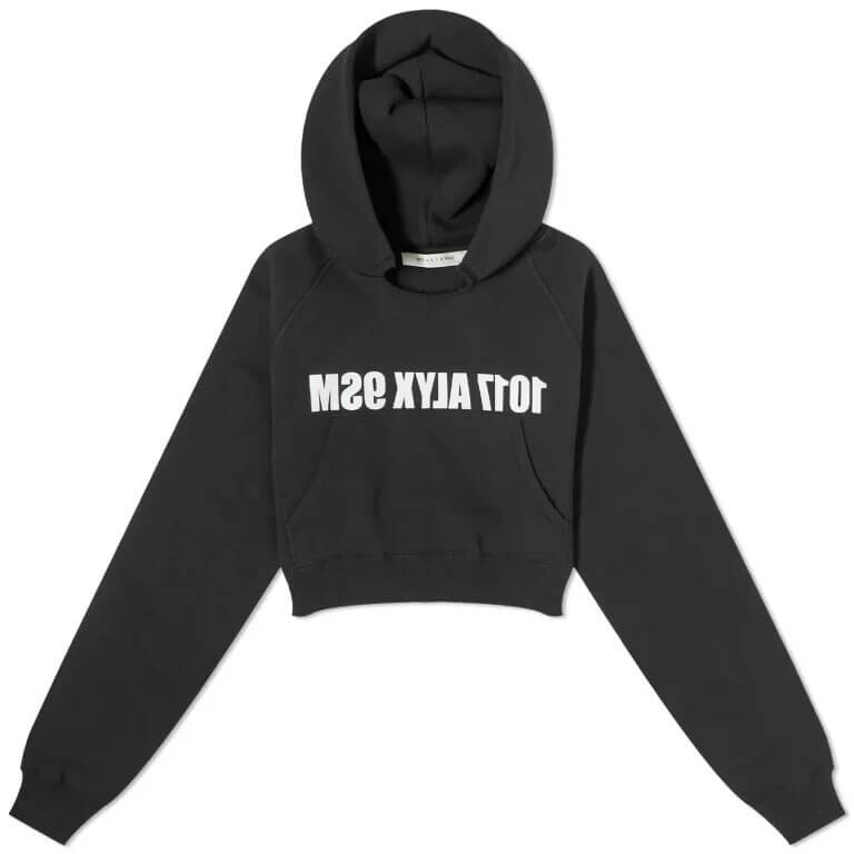 

Худи 1017 Alyx 9sm Mark Flood Crop, черный