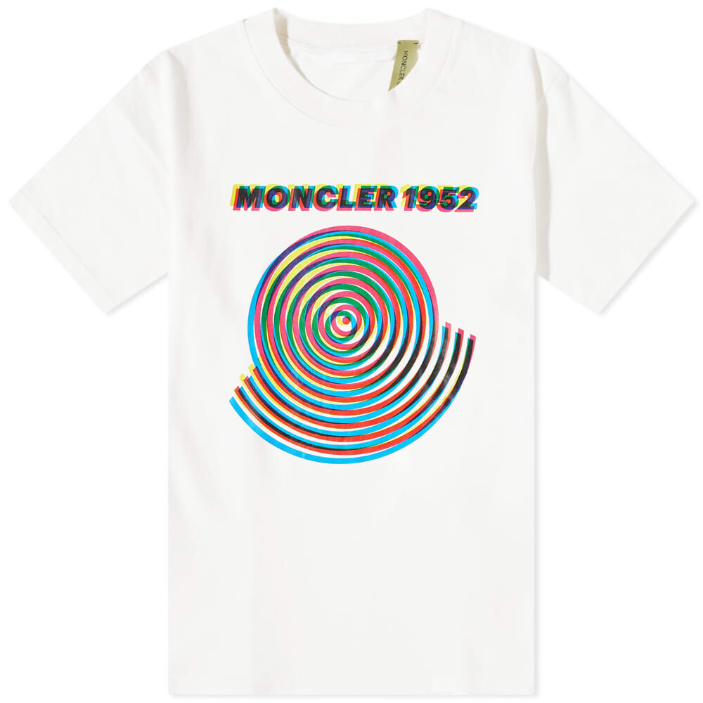 

Футболка Moncler Genius Spiral Logo Tee, Белый