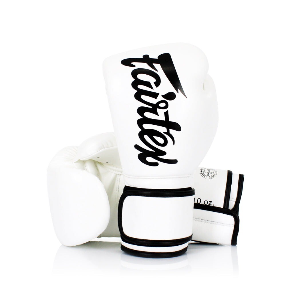 

Боксерские перчатки Fairtex Microfiber, 10 oz., белый