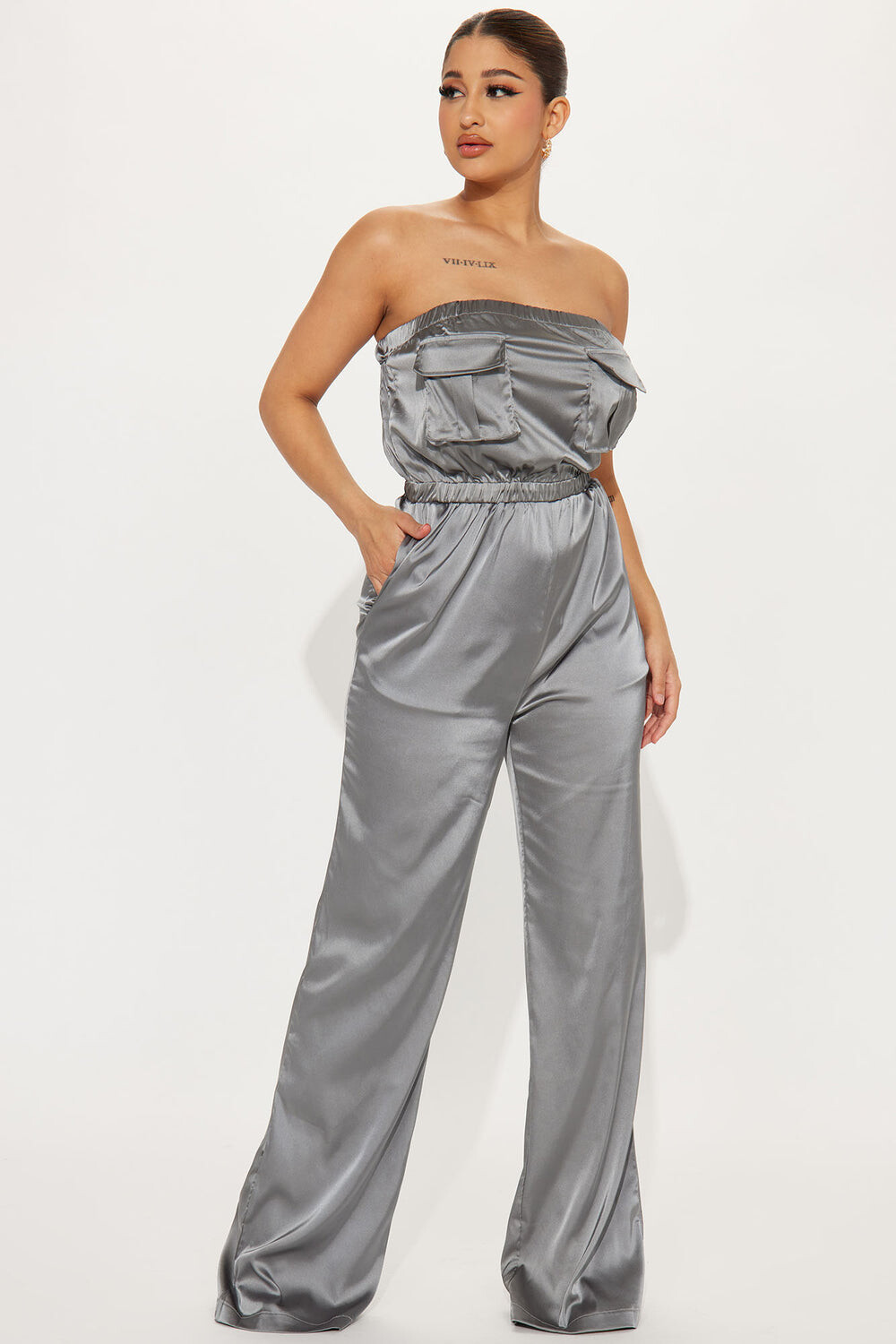 

Комбинезон Fashion Nova RJ1200, угольный