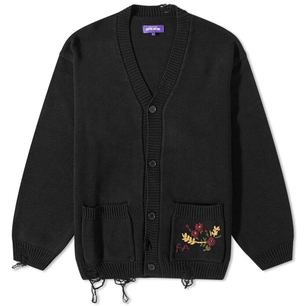 

Джемпер f*cking Awesome Distressed Cardigan, Черный