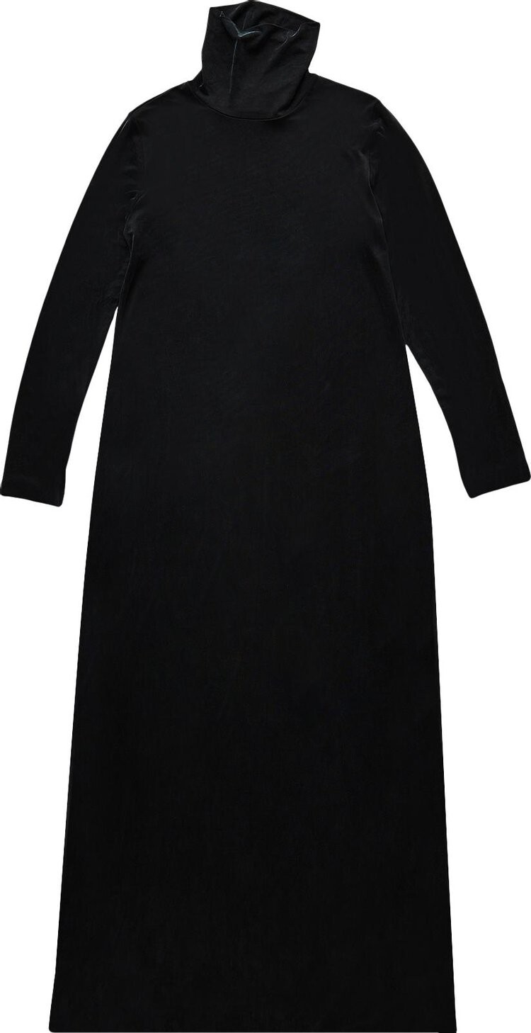 

Платье MM6 Maison Margiela Knitted Roll Neck Dress 'Black', черный