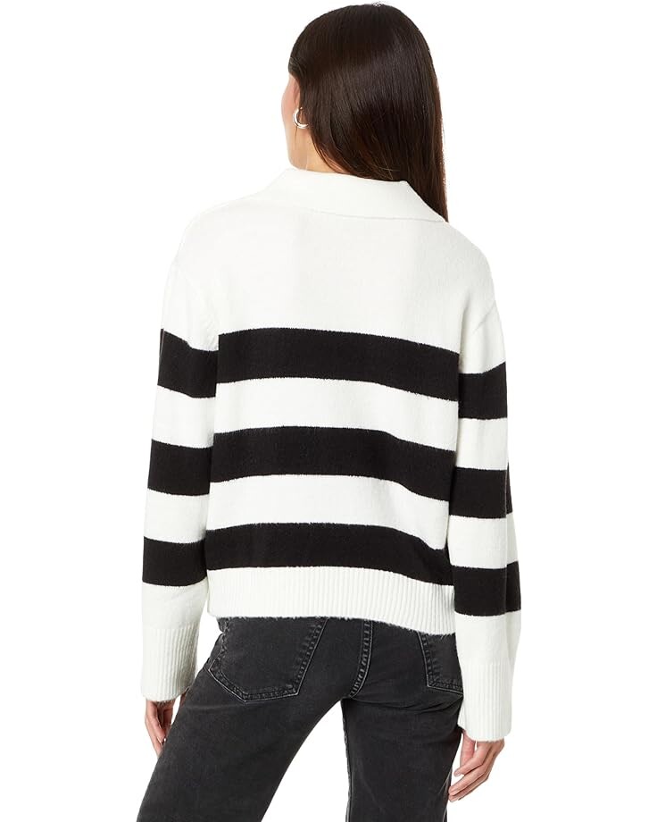 

Свитер Sanctuary Johnny Collared Sweater, цвет Black/Milk Stripe