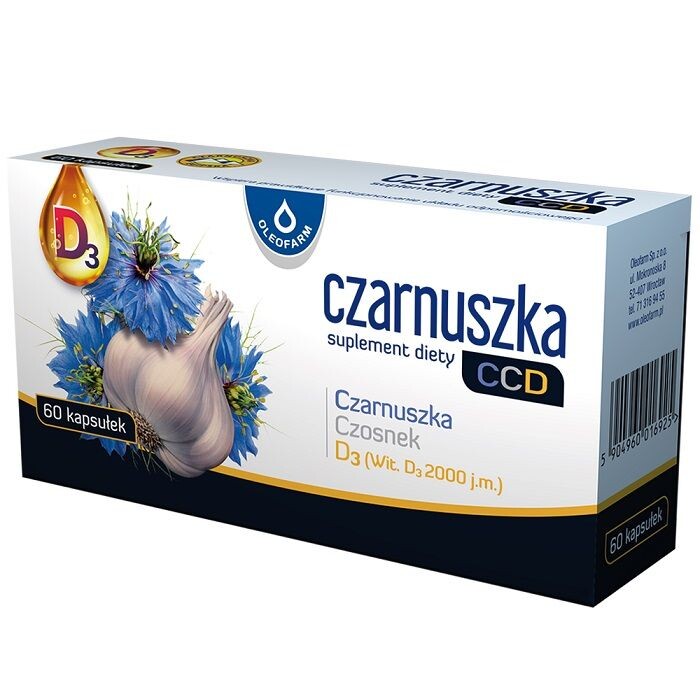 

Czarnuszka CCD капсулы иммунитета, 60 шт.