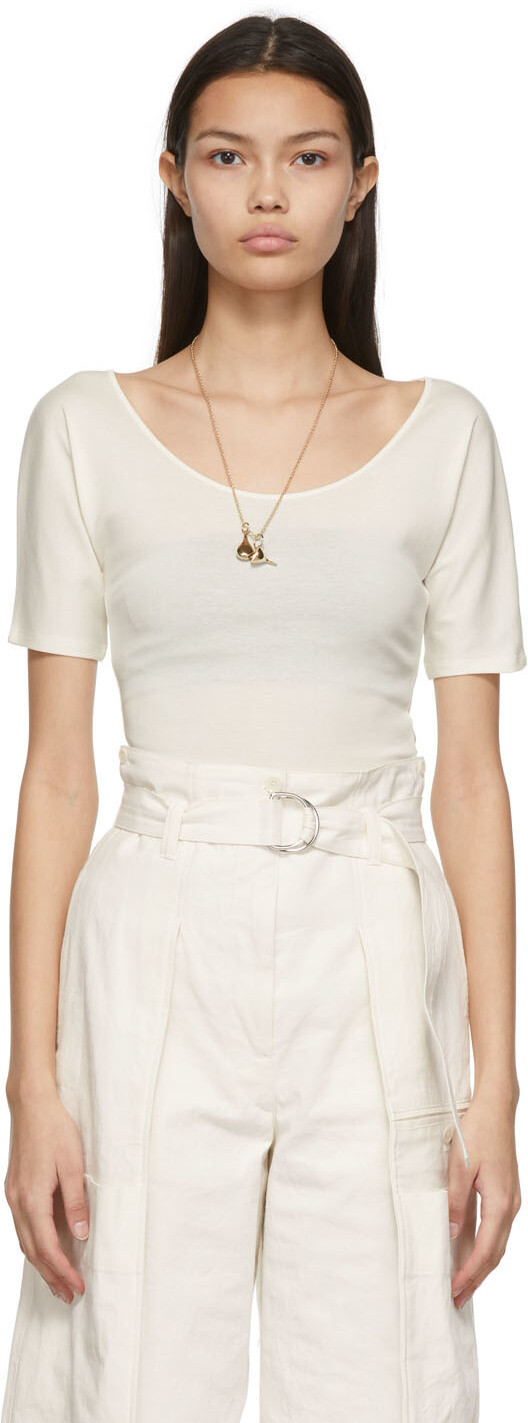 

Футболка Off-White Second Skin LEMAIRE, Белый