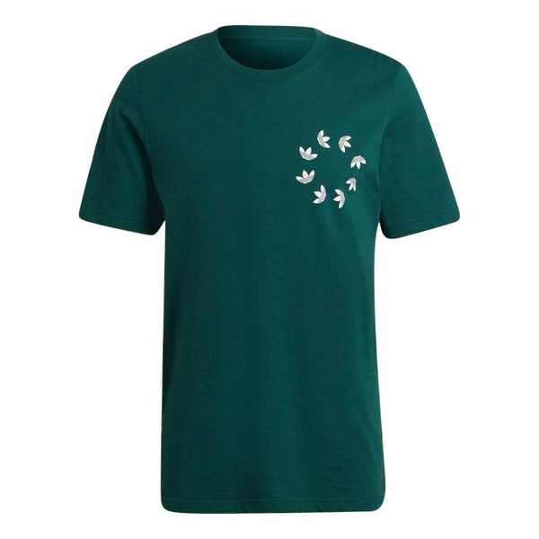 цена Футболка Adidas SS22 Solid Color Short Sleeve Logo Label Short Sleeve Green T-Shirt, Зеленый
