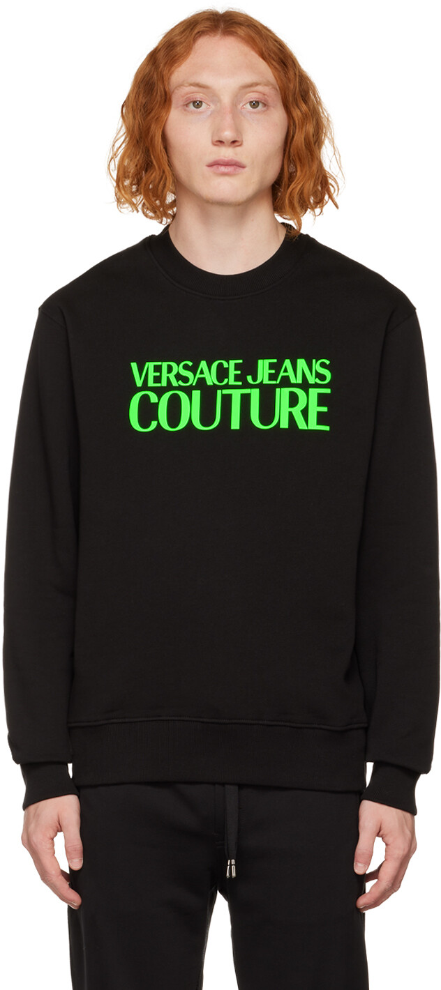 

Черная толстовка Versace Jeans Couture