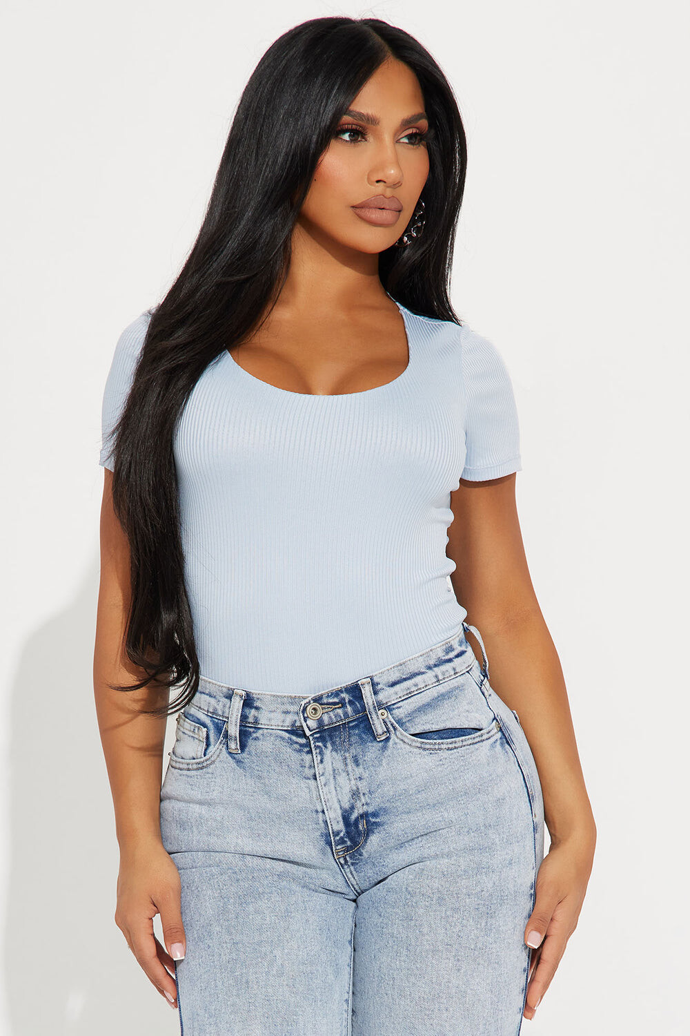 

Топ Fashion Nova RT49721, синий