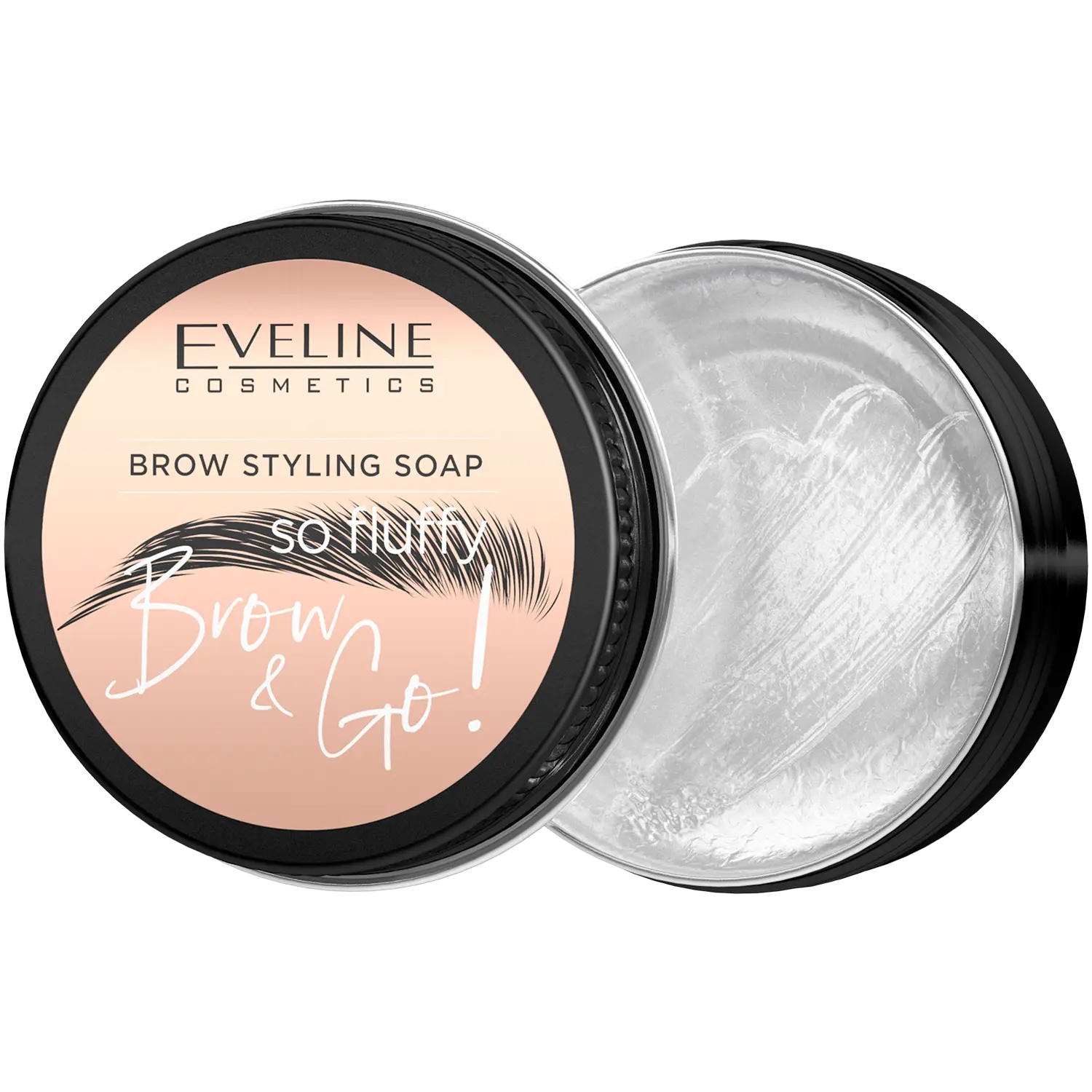 

Eveline Cosmetics Brow&Go So Fluffy мыло для укладки бровей, 25 г
