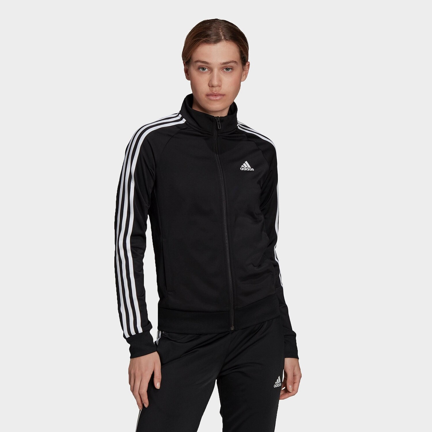 

Женская спортивная куртка Adidas Essentials Primegreen Warm-Up, черный