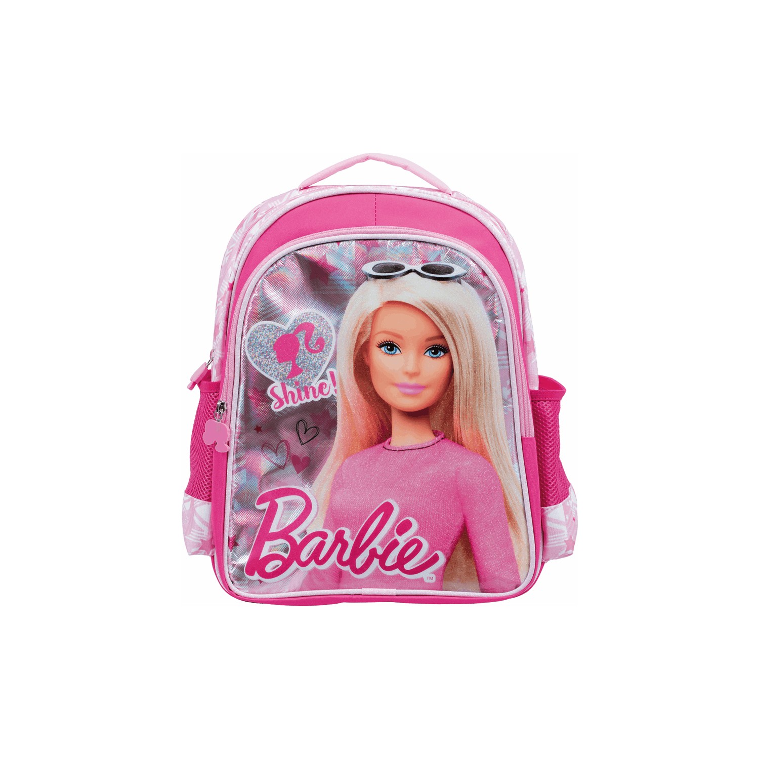 Школьный рюкзак Barbie Shine, розовый школьный рюкзак minecraft розовый