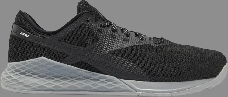 

Кроссовки nano 9 'black pure grey' Reebok, черный
