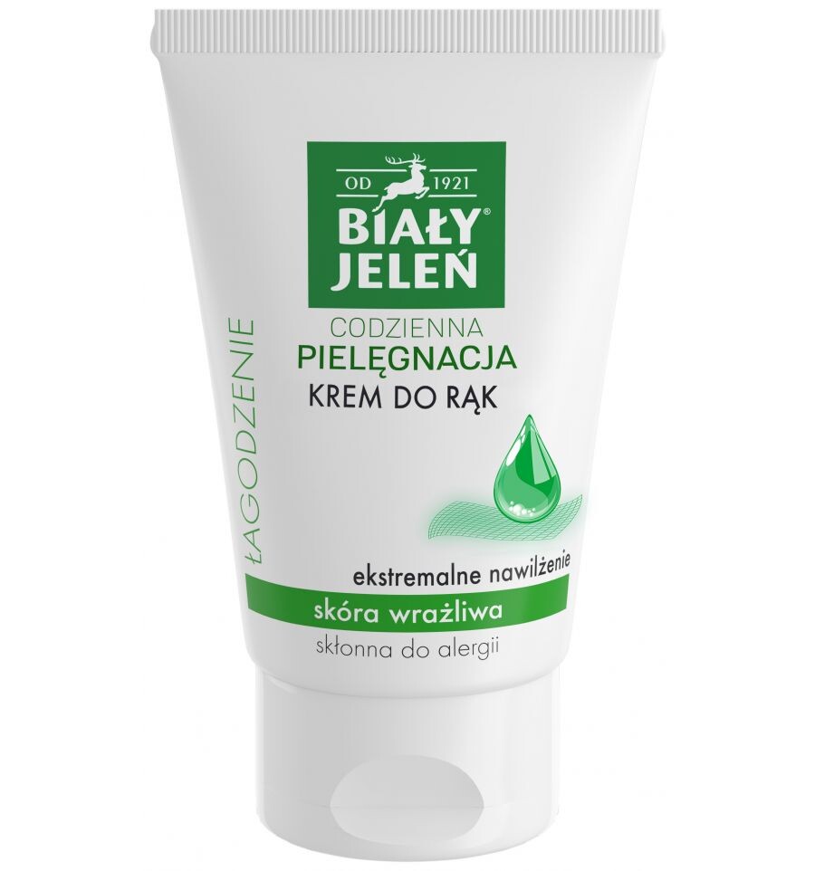 

Biały Jeleń Успокаивающий гипоаллергенный крем для рук Extreme Moisturizing 100мл