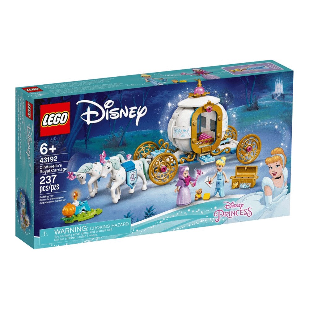 Конструктор LEGO Disney Princess 43192 Королевская карета Золушки - фото