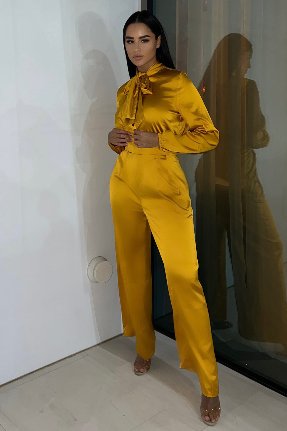 

Комбинезон Fashion Nova BJ923, желтый