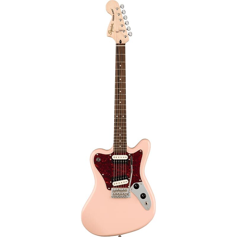 

Электрогитара Squier Paranormal Super-Sonic, розовый