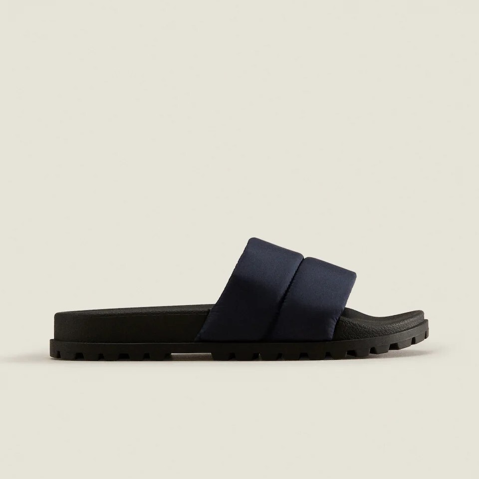 

Шлепанцы Zara Home Padded, темно-синий/черный