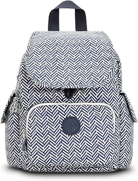 

Женский мини-рюкзак City Pack Kipling, белый/синий
