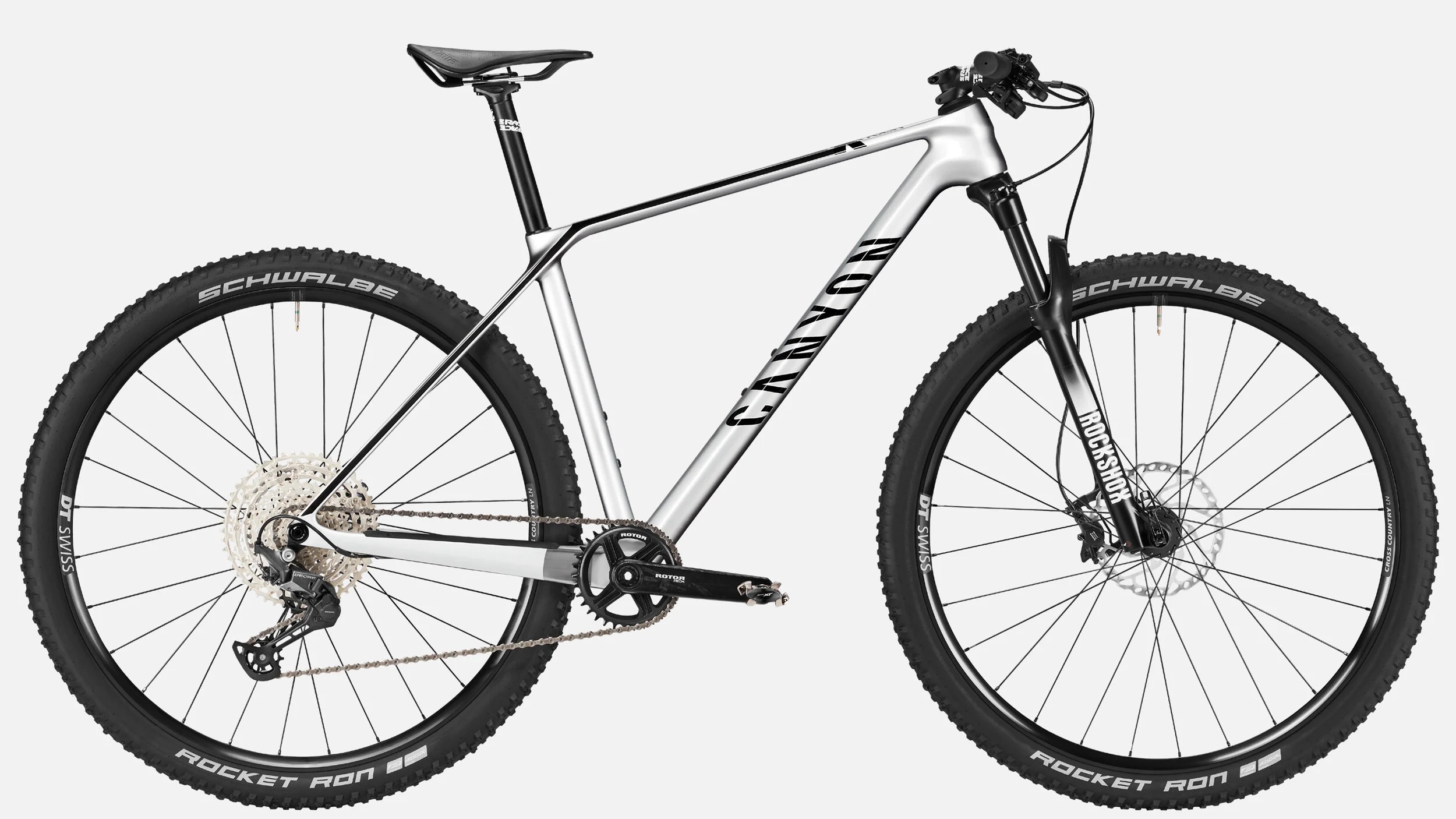 Горный велосипед Canyon Exceed CF 5, серый